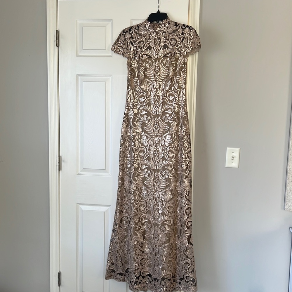 Tadashi Shoji size 6 evening gown worn one time